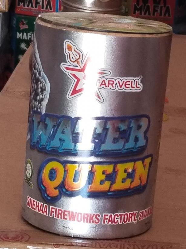 Krish Crackers Fancy Water Queen Fountain - Cold Pyro